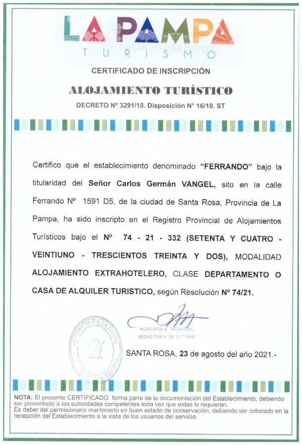 Departamentos Ferrando Apartment Santa Rosa  Exterior photo